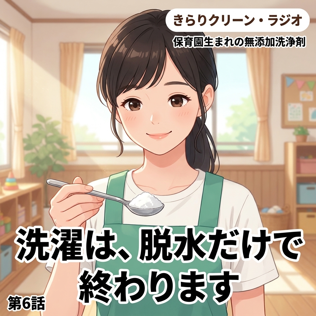 洗濯は、脱水だけで終わります 紙芝居 4