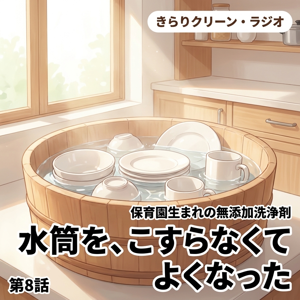 水筒を、こすらなくてよくなった 紙芝居 7