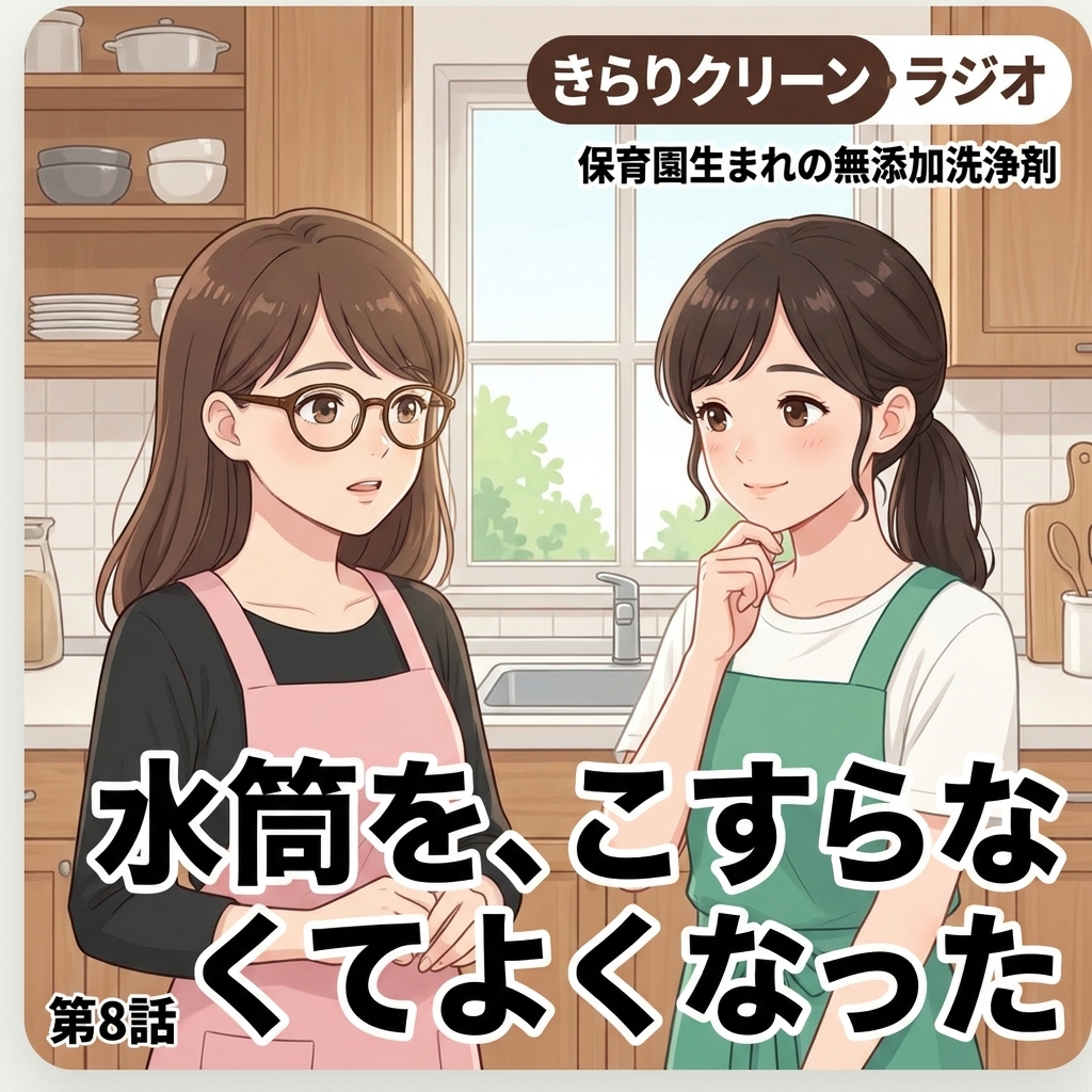 水筒を、こすらなくてよくなった 紙芝居 9