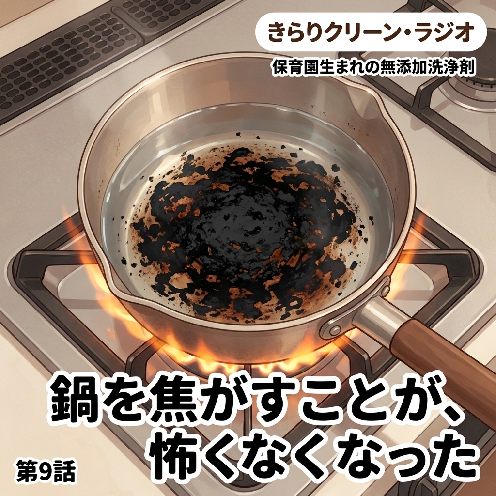 鍋を焦がすことが、怖くなくなった 紙芝居 7