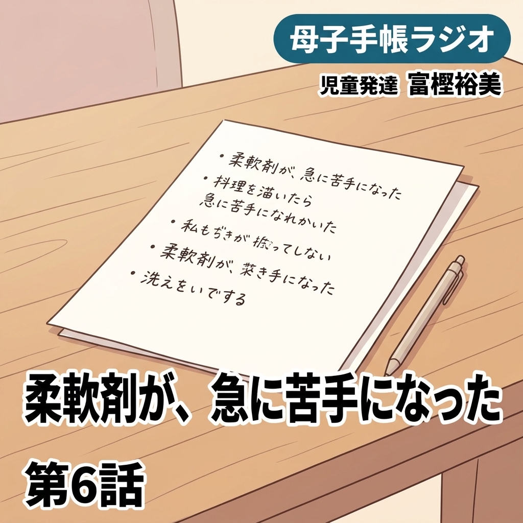 柔軟剤が、急に苦手になった 紙芝居 6