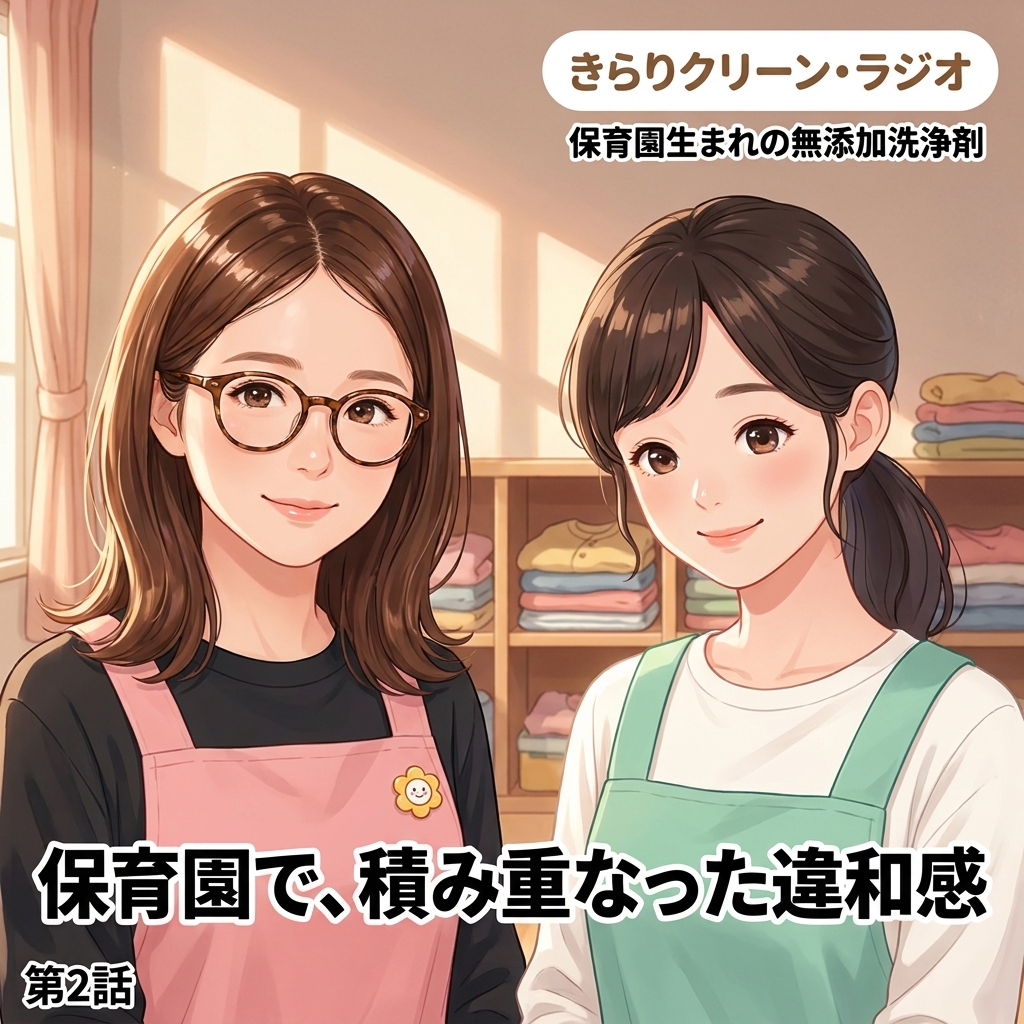 保育園で、積み重なった違和感 紙芝居 1