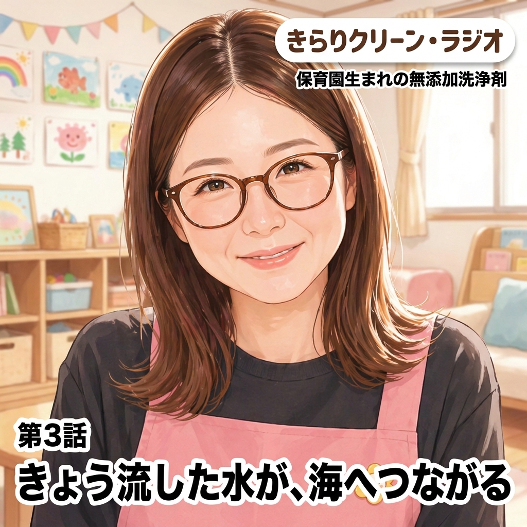 きょう流した水が、海へつながる 紙芝居 2
