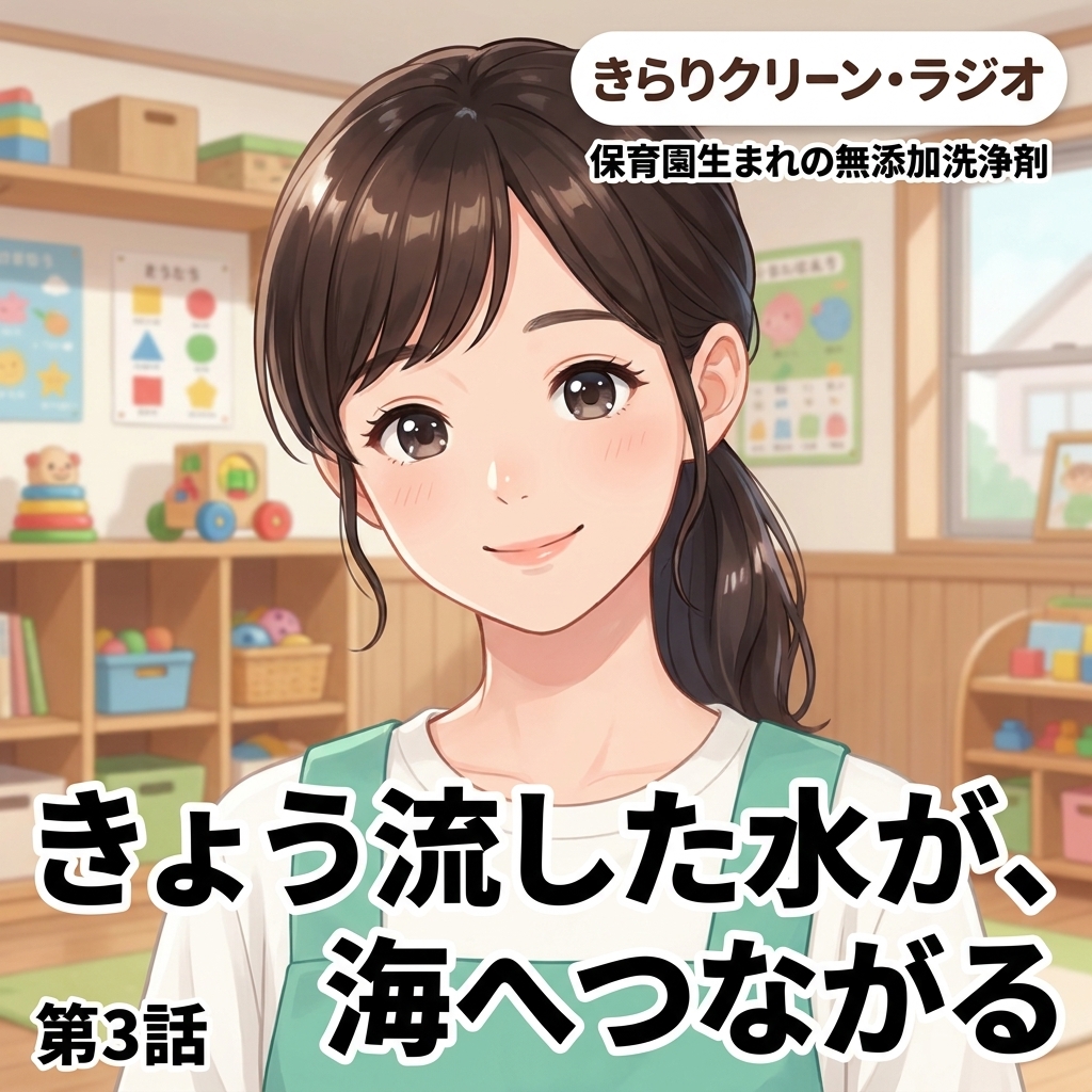 きょう流した水が、海へつながる 紙芝居 10