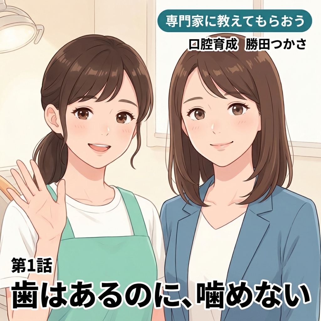 「歯が生えた、順調ですね」で、見るのをやめていませんか 紙芝居 1