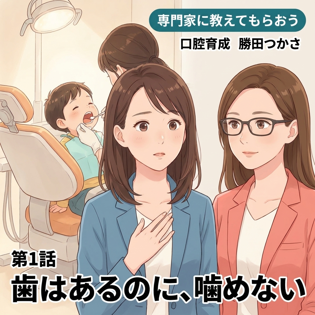 「歯が生えた、順調ですね」で、見るのをやめていませんか 紙芝居 4
