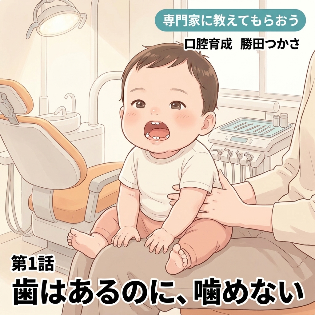 「歯が生えた、順調ですね」で、見るのをやめていませんか 紙芝居 3