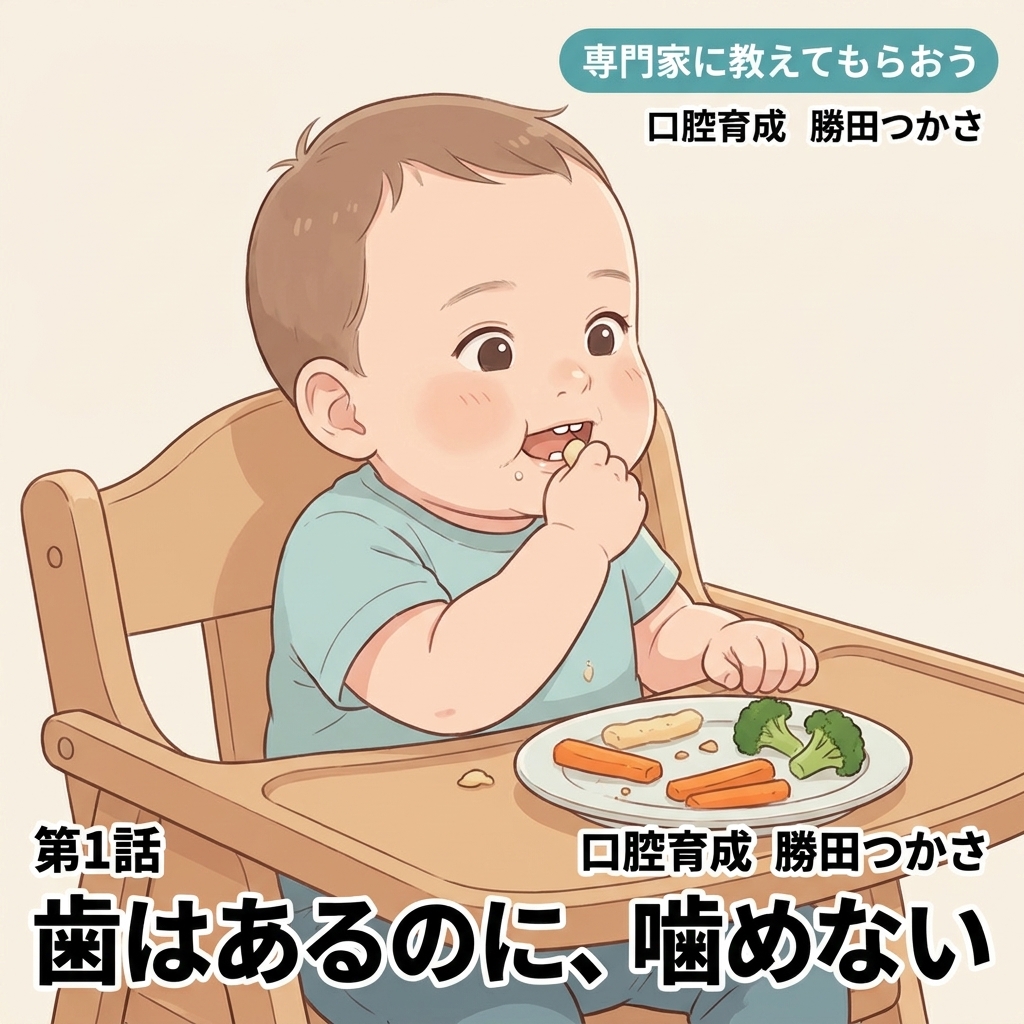 「歯が生えた、順調ですね」で、見るのをやめていませんか 紙芝居 8