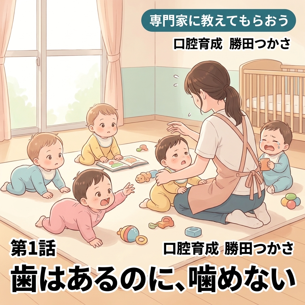 「歯が生えた、順調ですね」で、見るのをやめていませんか 紙芝居 13
