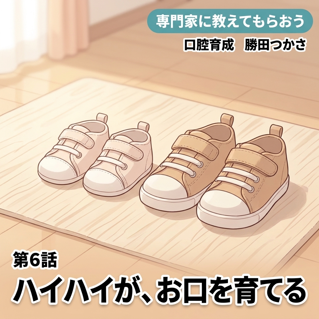 ハイハイが、お口を育てる 紙芝居 17