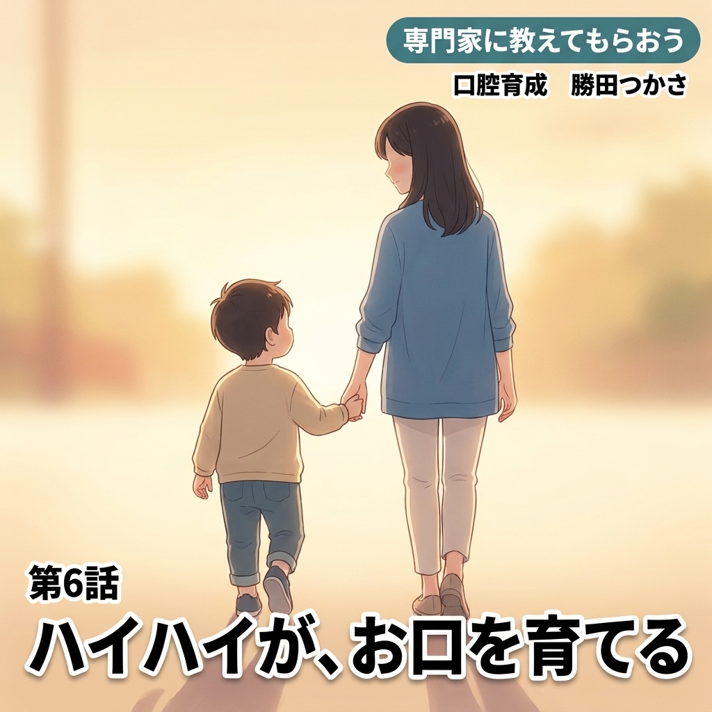 ハイハイが、お口を育てる 紙芝居 19