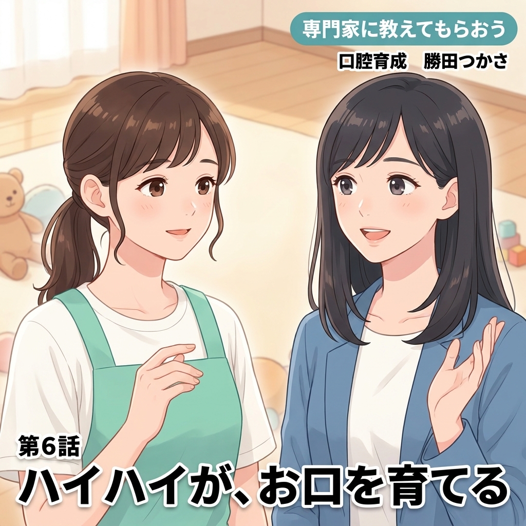 ハイハイが、お口を育てる 紙芝居 21