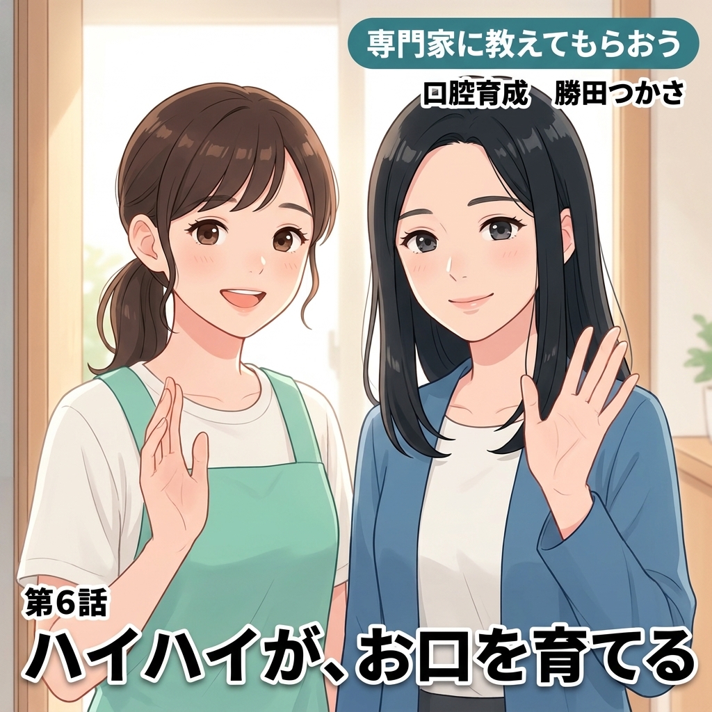 ハイハイが、お口を育てる 紙芝居 22