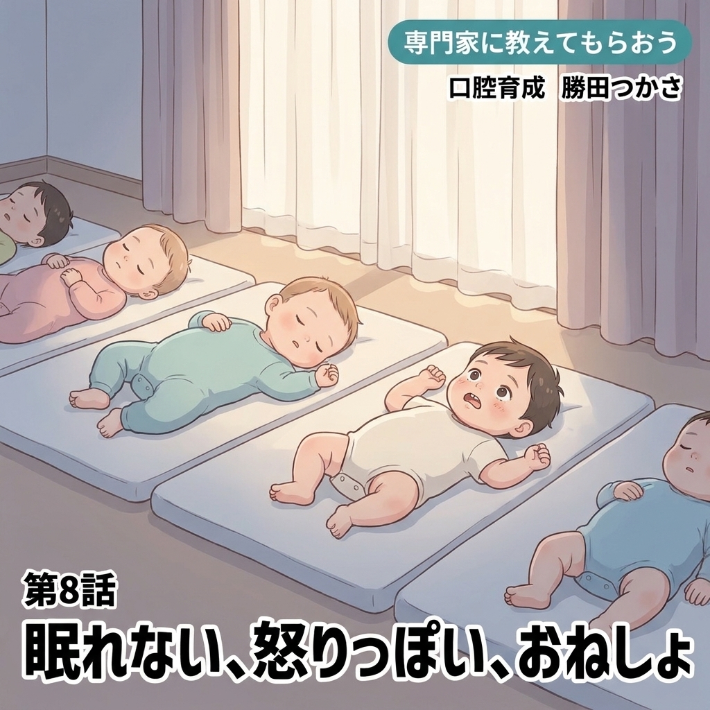眠れない、怒りっぽい、おねしょ 紙芝居 6