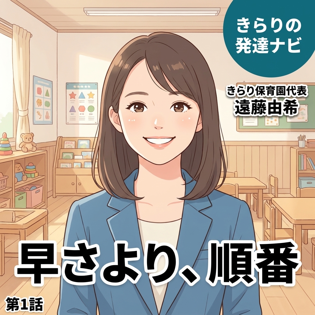 早さより、順番 紙芝居 1