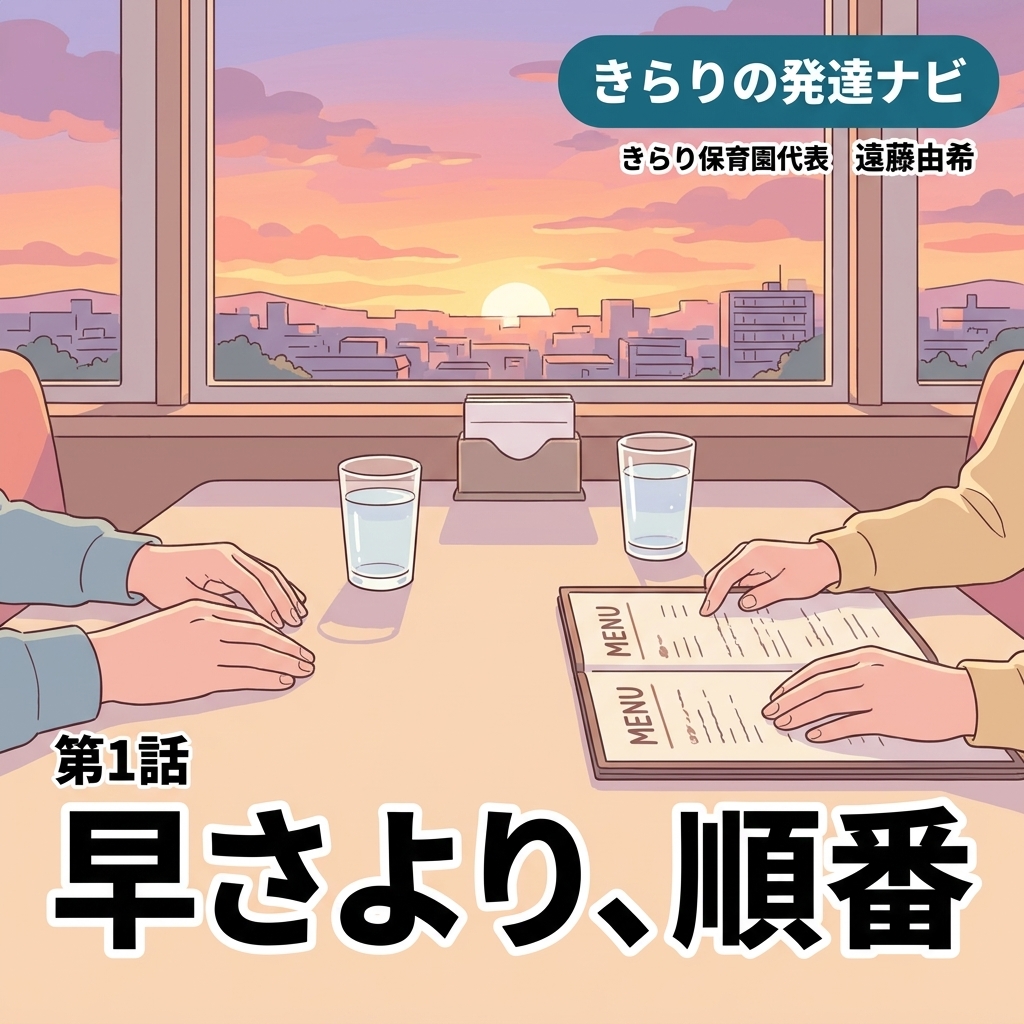 早さより、順番 紙芝居 9