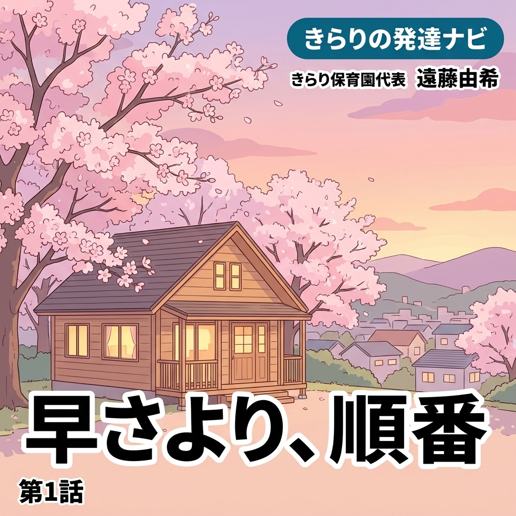 早さより、順番 紙芝居 10