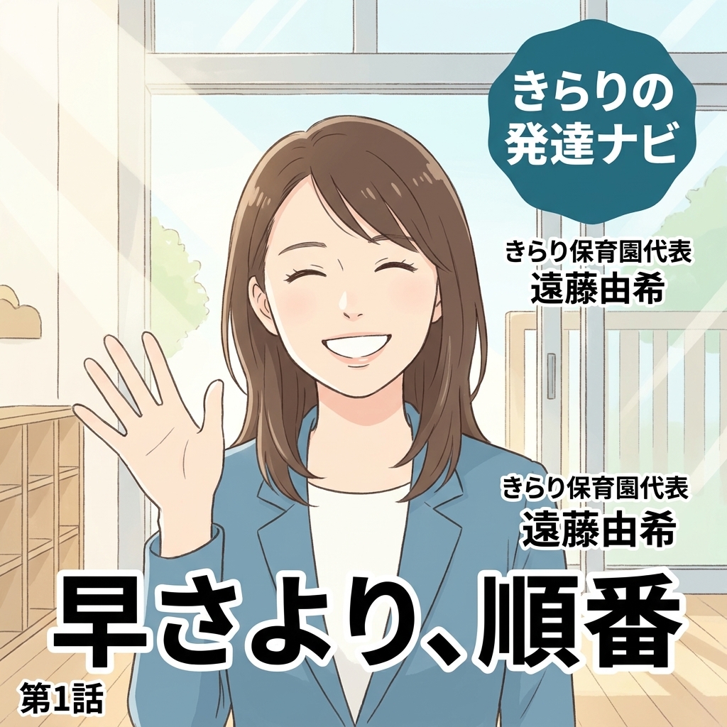 早さより、順番 紙芝居 16