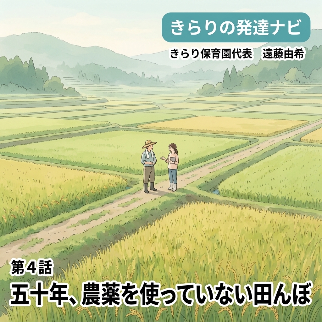 50年、農薬を使っていない田んぼ 紙芝居 5